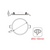 FLEXI W ROUND LED SLIMPANEL 9W 3000K 700Lm 230V Φ50-100 120°