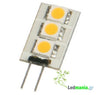 G4 -Led  3smd 5050-12v Dc/Ac-120°