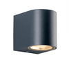 ^GU10 WALL LUMINAIRE 230V AC DARK GREY IP54 MAX.35W