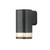 ^GU10 WALL LUMINAIRE 230V AC DARK GREY IP54 MAX.35W