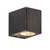 ^GU10 WALL LUMINAIRE 230V AC GOLDEN BLACK IP54 MAX.35W