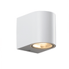 ^GU10 WALL LUMINAIRE 230V AC MATT WHITE IP54 MAX.35W