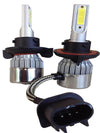 H13-9008 Λαμπες Led αυτοκινήτου-8000Lm Σετ 2τεμ -72w -Bridgelux COB-DC9-32V- με Ανεμιστήρα 6000K