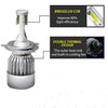 H7 LED Αυτοκινητου- Bridgelux COB-8000Lm Set  2τεμ.-72w Κυριου Φωτισμου-Φωτα Ομίχλης-DC9-32V-6000K