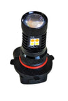 HB3-9005 3030 16SMD 2400Lm 12V-24V Led Προβολείς Αυτοκινήτων Προβολείς ομίχλης Δυο Χρωματων-Λευκο+Κεχριμπάρι-1τεμ.