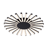 JOSEY ΠΟΛΥΦΩΤΟ LED 96W / 3000K D575XH50mm ΜΑΥΡΟ