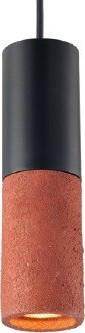 ^ΚΡΕΜ Φ/Σ 1XGU10 ΚΕΡΑΜΙΔΙ ΠΗΛΟΣ+ΜΕΤΑΛΛΙΚΟ ΜΑΥΡΟ  Φ10ΧΗ120CM