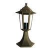 LATERN HEXAGON RUST E27 BASE