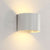 LED ΑΠΛΙΚΑ ΣΤΡΟΓΓΥΛΗ 2X5W 4000K IP54 ΛΕΥΚΗ