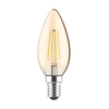 LED CANDLE AMBER STEP DIM E27 230V 5W 2700K 300° 400LM RA80