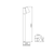 ^LED COB POST LUMINAIRE 6W 400LM 100° 230V AC 3.000K DARK GREY CRI80 IP54 30.000HRS