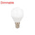 LED Dim Ball E14 230V 5,5W 3.000K 230° 395Lm Ra80