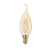 LED E14 CANDLE TIP AMBER 3W 2700K 230V AC 300° 200LM RA80