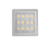 LED ΕΠΙΠΛΟΥ CAB-14 1.6W SMD3528 4200K 12V 57MM/57MM