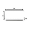 LED ΕΠΙΤ.Φ/Σ 60W IPATIA ΛΕΥΚΟ ΑΚΡΥΛΙΚ 4000K 4300LM 230V 53X53XH10CM
