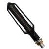 LED Φλάς Σετ 2 Τεμαχίων Μοτοσυκλέτας Knife με 23 SMD 2 Λειτουργιών Κόκκινο για Στοπ &amp; Πορτοκαλί για Φλας  81756