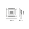 LED FLOOD LIGHT IP66 100W 3000K 9000Lm 230V