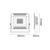 LED FLOOD LIGHT IP66 100W 3000K 9000Lm 230V