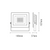 LED FLOOD LIGHT IP66 20W 3.000K 230V 1600Lm