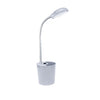 LED Φ/Σ ΓΡΑΦΕΙΟΥ 5W 4000Κ ΜΟΛΥΒΟΘΗΚΗ ΓΚΡΙ 230V Φ11ΧΗ49CM
