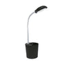 LED Φ/Σ ΓΡΑΦΕΙΟΥ 5W 4000Κ ΜΟΛΥΒΟΘΗΚΗ ΜΑΥΡΟ 230V Φ11ΧΗ49CM
