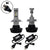 LED HID KIT H4 Extreme Version Philips Luxeon Zes Chip 100 Watt 16000 Lumens DC 12-24 Volt 6000k  98702