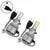 LED HID Kit H7 36 Watt 8-48 Volt DC 3800 Lumen 6000k C6 Economy Line  06663