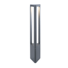 ^LED HP POST LUMINAIRE 8W 420LM 45° 230V AC 3.000K DARK GREY CRI80 IP65 30.000HRS