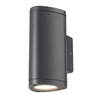 ^LED HP WALL LUMINAIRE 6W 300LM 50° 230V AC 3.000K DARK GREY CRI80 IP54 30.000HRS