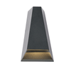 ^LED HP WALL LUMINAIRE 6W 440LM 15° &amp; 80° 230V AC 3.000K DARK GREY CRI80 IP65 30.000HRS