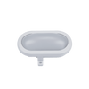 LED ΛΑΜΠΤΗΡΑΣ OVAL 6W 4000К ΛΕΥΚΟ