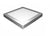 Led Panel Επιφάνειας 18w - Τετράγωνο - Inox
