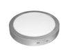 Led Panel Επιφάνειας 20w Στρογγυλό - Silver Mat