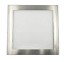Led Panel Οροφής 20w - 1900Lm - Inox - Τετράγωνο