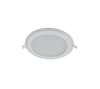 LED ΠΑΝΕΛ ΣΤΡΟΓΓΥΛΟ ΜΕ ΓΥΑΛΙ 18W 4000К Ф200MM