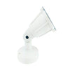 LED PP WHITE SPOT LIGHT230V IP54 6W 3000K 480Lm SMD120°Ra80