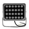 LED Προβολέας Αρχιτεκτονικού Φωτισμού 24W CREE 230v 2880lm Δέσμης 10° Μοιρών Αδιάβροχος IP67 Φούξια  05027