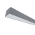 LED ΠΡΟΦΙΛ ΓΙΑ ΕΞΩΤΕΡΙΚΗ ΤΟΠΟΘΕΤΗΣΗ S48 32W 6500K 1500MM ΓΚΡΙ