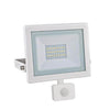 LED SENSOR WHITE FLOOD IP66 20W 3.000K 230V 1600Lm