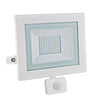 LED SENSOR WHITE FLOOD IP66 50W 4.000K 230V 4100Lm