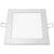 LED SLIM PANEL NM SQUARE REC. 12W 4000K 950Lm 170mm 230V Ra80
