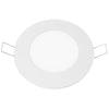 LED SLIM PANEL WHITE ROUND REC. 6W 4000K 430Lm Φ120 230V Ra80