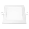 LED SLIM PANEL WHITE  SQUARE REC. 12W 4000K 950Lm 170mm 230V Ra80