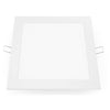 LED SLIM PANEL WHITE  SQUARE REC. 18W 4000K 1460Lm 225mm 230V Ra80