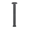 ^LED SMD POST LUMINAIRE 7W 520LM 330° 230V AC 3.000K DARK GREY CRI80 IP54 30.000HRS