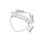 ^LED SMD WALL LUMINAIRE 10W 320LM 68° 230V AC 3.000K DARK GREY CRI80 IP65 30.000HRS