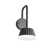 ^LED SMD WALL LUMINAIRE 10W 400LM 85° 230V AC 3.000K DARK GREY CRI80 IP54 30.000HRS