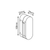 ^LED SMD WALL LUMINAIRE 10W 660LM 97° 230V AC 3.000K DARK GREY CRI80 IP65 30.000HRS