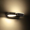 ^LED SMD WALL LUMINAIRE 13W 630LM 100° 230V AC 3.000K DARK GREY CRI80 IP54 30.000HRS
