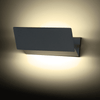^LED SMD WALL LUMINAIRE 7W 210LM 190° 230V AC 3.000K DARK GREY CRI80 IP54 30.000HRS